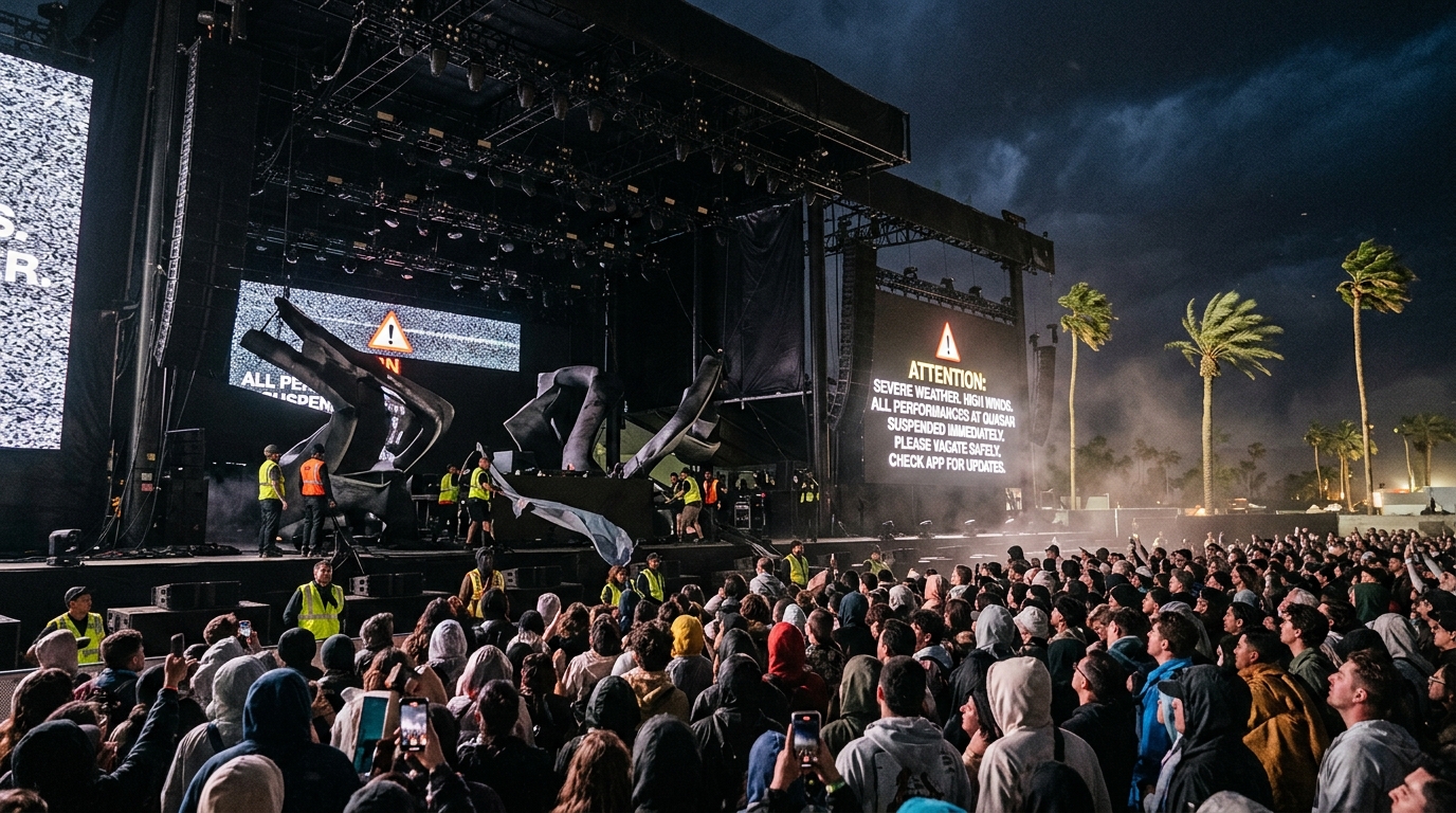 DJ Anyma's Midnight Coachella Set Scrapped Over High Winds