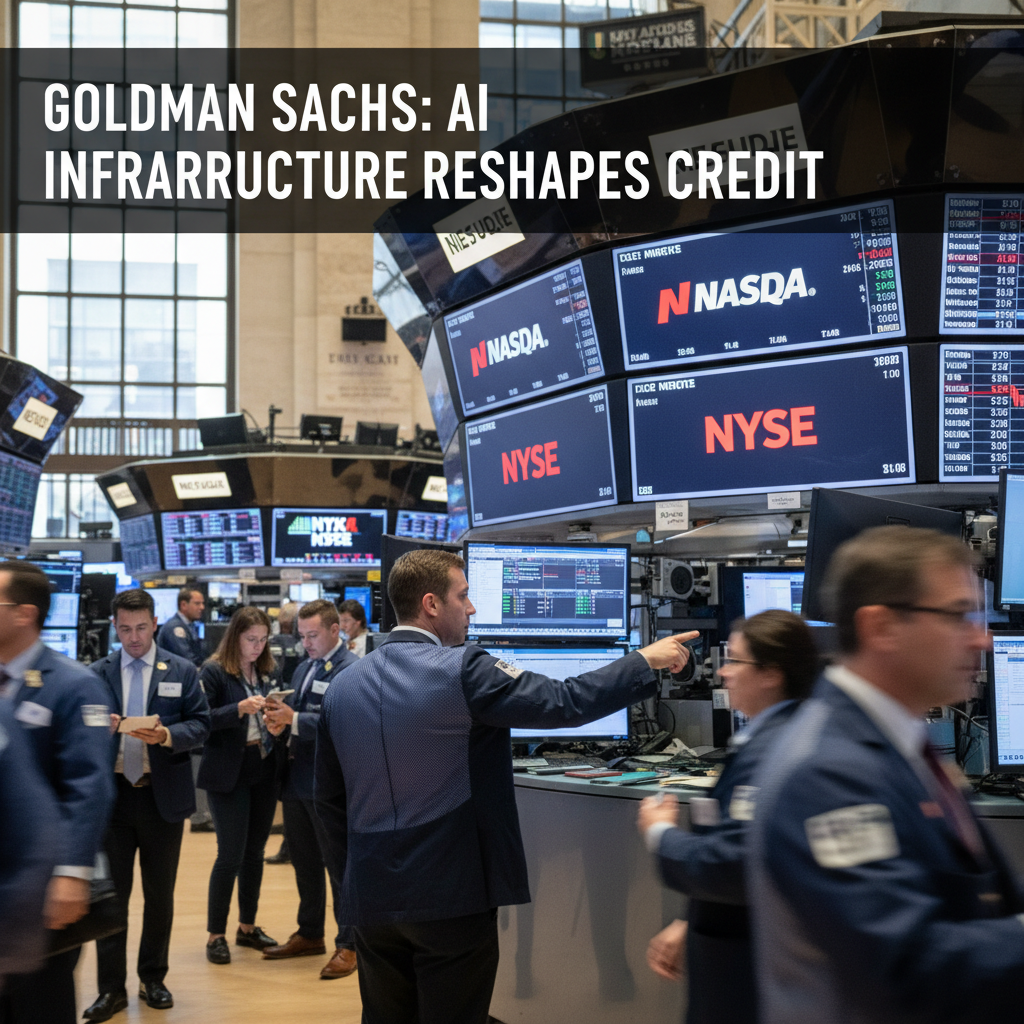Goldman Sachs Warns AI Infrastructure Spending Is Reshaping Credit Markets