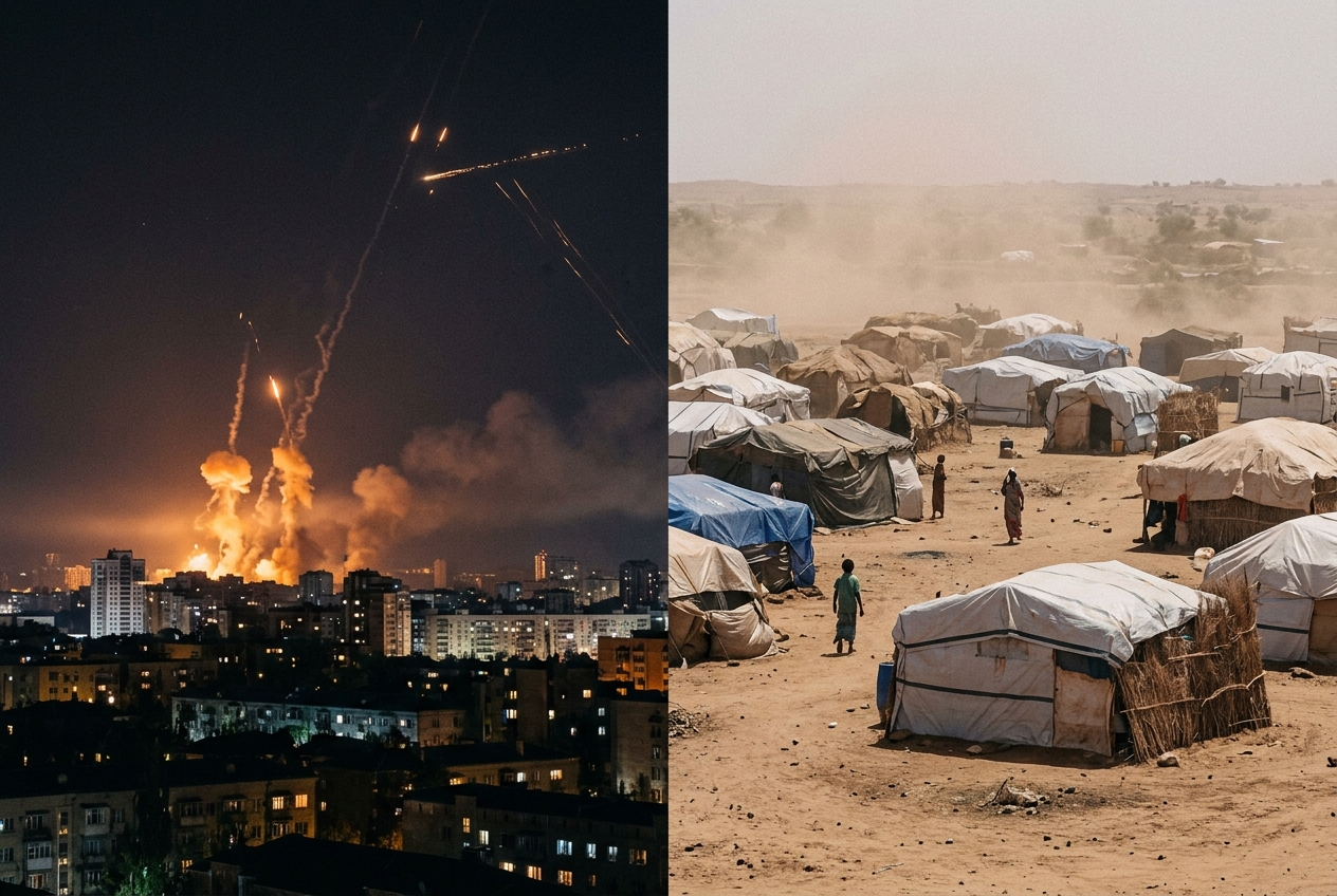 War and displacement in focus: Ukraine under fire, Sudan humanitarian crisis at 4-year mark — newsletter cover