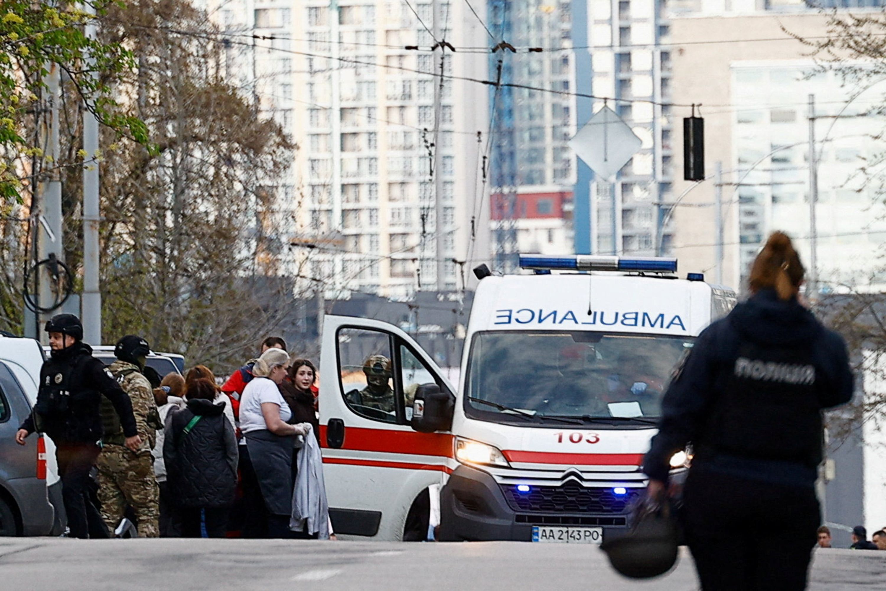 Six Dead in Rare Kyiv Mass Shooting; Police Kill Gunman After Supermarket Hostage Standoff